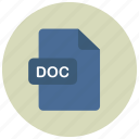 doc, extension, file, type