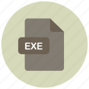 exe, extension, file, type