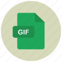 extension, file, gif, type