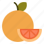 grapefruit, vitamins, emoticon, face, happy, food, avatar, citrus, fruit 