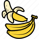 banana, food, fruit, health food