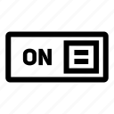 control, enable, on, switch, toggle