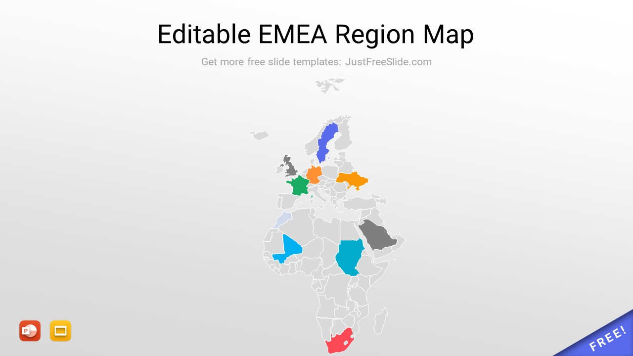 Immediately Free Download Editable Emea Political Map - vrogue.co