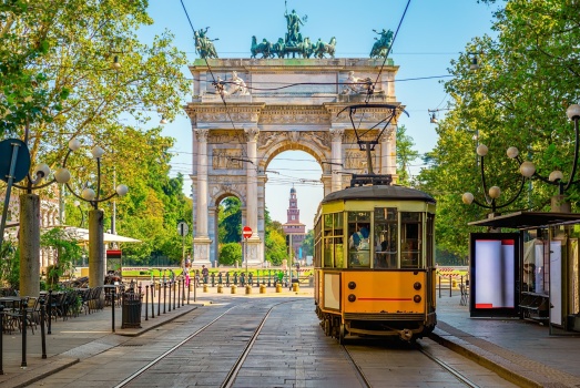 The Peace Arch, Milan, Italy