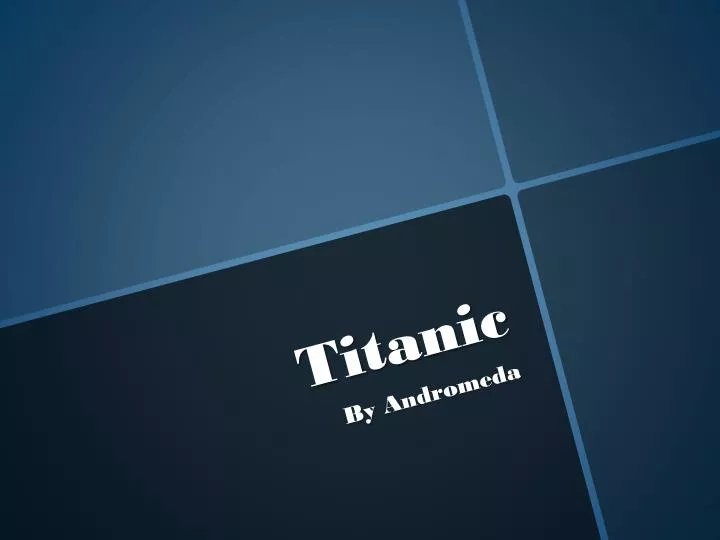 titanic