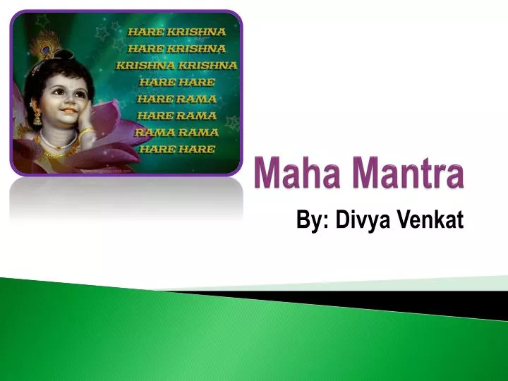 maha mantra