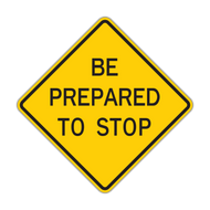 W3-4 Be Prepared to Stop