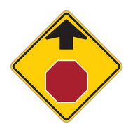 W3-1 Stop Ahead