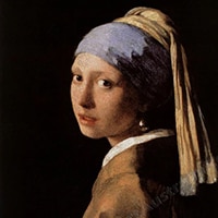 Vermeer | Girl with a Pearl Earring Replica Painting