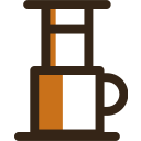 aeropress, cafe, coffee, drink, beverage, cup, hot