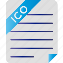 icon, file