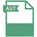 aut, file, file extension, format