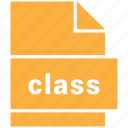 class, file, format, misc file format