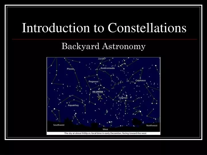 backyard astronomy