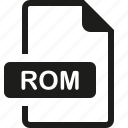 file, format, rom