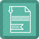 doc, file, format