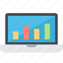 chart, graph, laptop, monitor, report, research, statistic