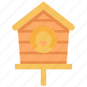 bird, house, birdhouse, ornithology, animals, animal, nature