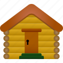 cabin, house, log cabin, property, village, wood, wooden