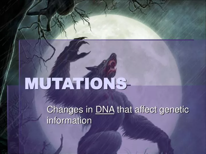 mutations