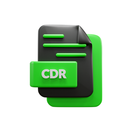 Cdr ファイル  3D Icon