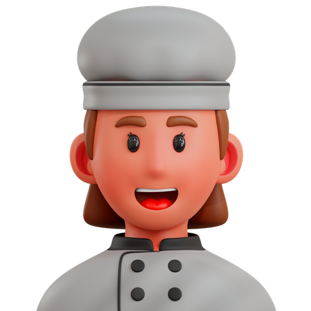 Cocinero  3D Illustration