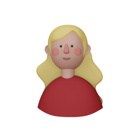 Chica  3D Illustration