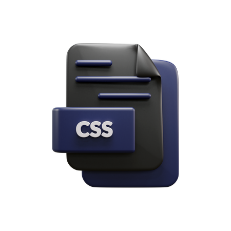 CSS ファイル  3D Icon