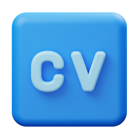 CV  3D Illustration