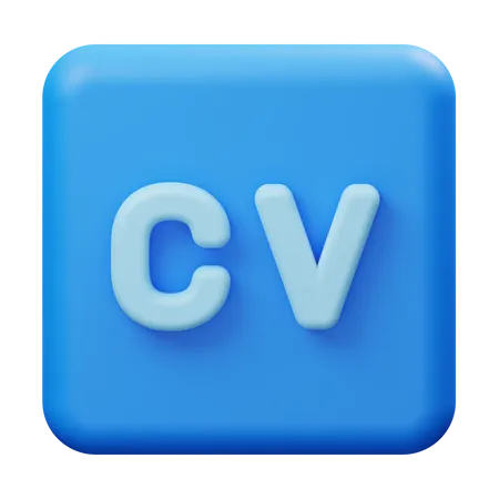 CV  3D Illustration