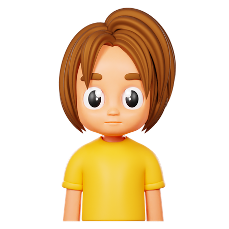 男の子  3D Icon