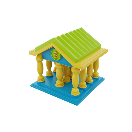 Banque  3D Illustration