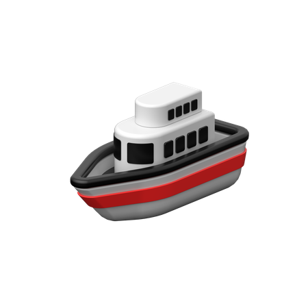 Bote  3D Icon