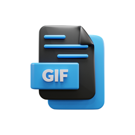 Gifファイル  3D Icon