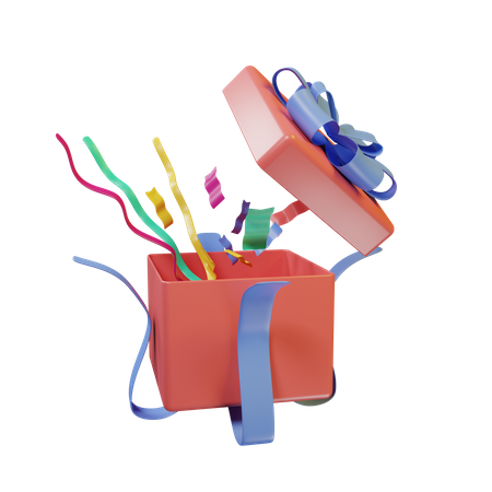 Gift Box  3D Illustration