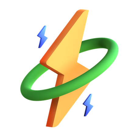 Énergie  3D Icon