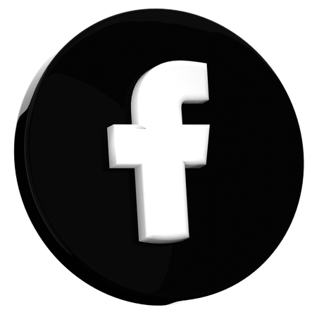 Facebook  3D Icon