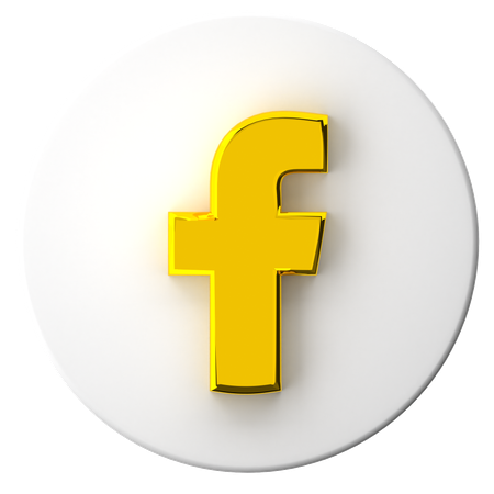 フェイスブック  3D Icon