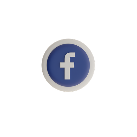 フェイスブック  3D Icon