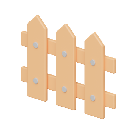 Fence  3D Icon