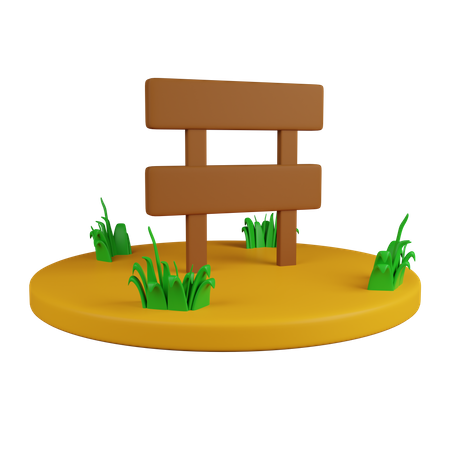 Fence  3D Icon