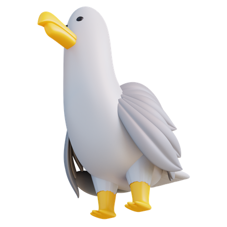 Möwe  3D Icon