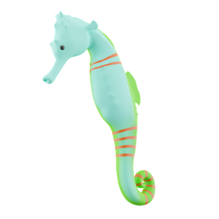 Seahorse  3D Icon