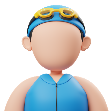 Swimmer  3D Icon