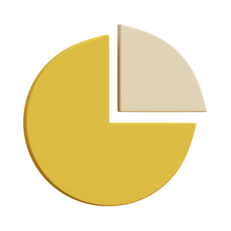 Diagramme circulaire  3D Illustration