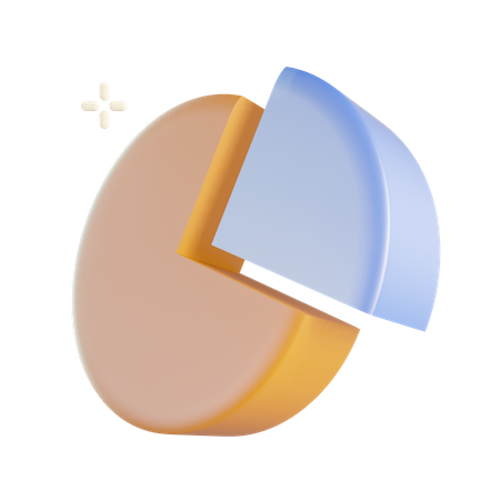 Diagramme circulaire  3D Icon