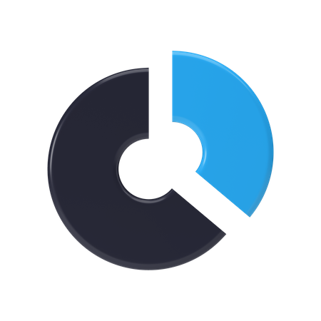 Diagramme circulaire  3D Illustration