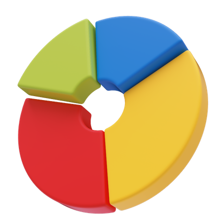 Diagramme circulaire  3D Icon