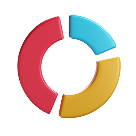 Diagramme circulaire  3D Illustration