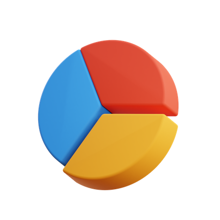 Diagramme circulaire  3D Illustration